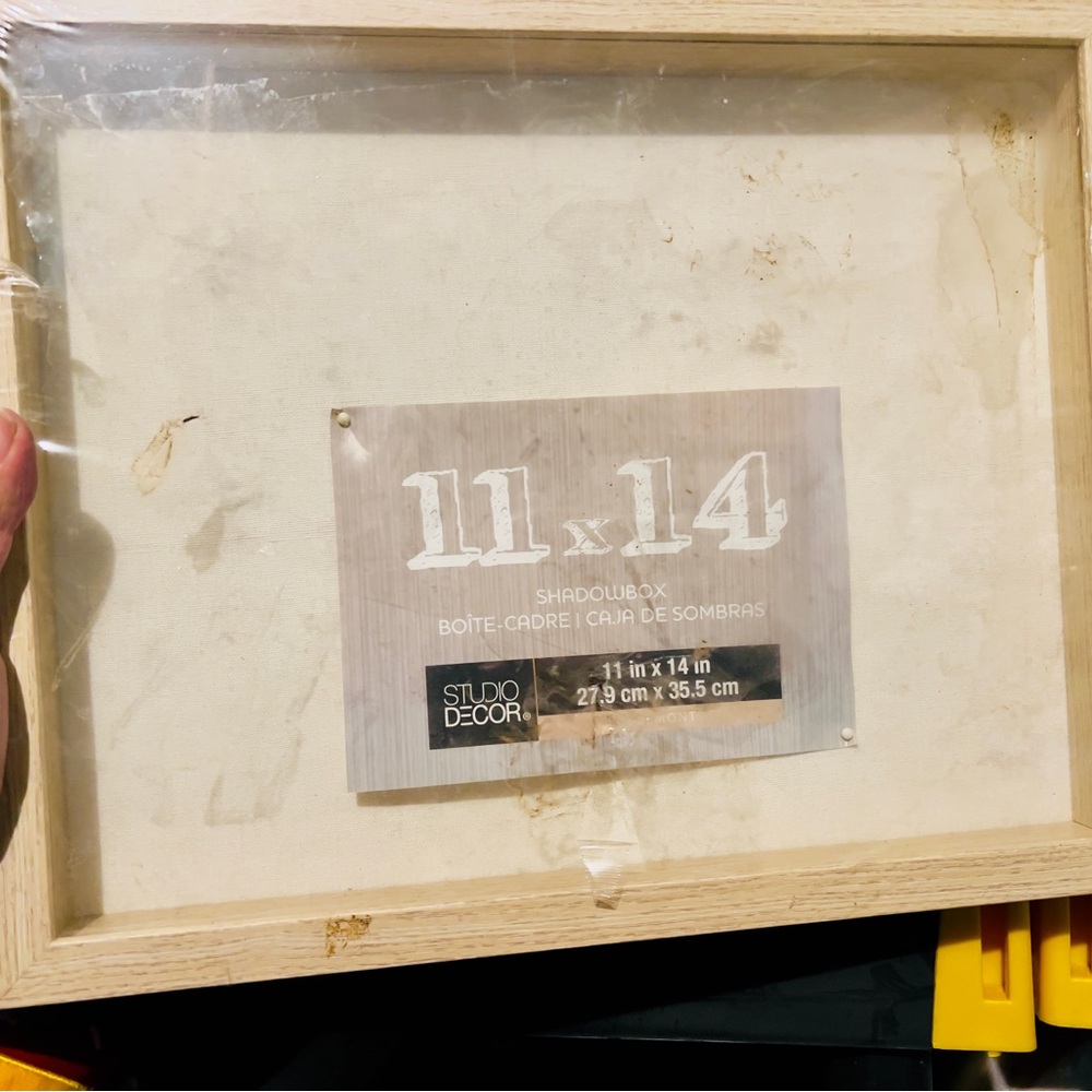 Studio Decor Natural Wood Shadowbox Frame